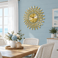Wall Clock Color Full Large Wall Clocks For Living Room Decor Modern Silent Clock - Walmart.com