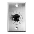 thumbnail image 1 of Control de Volumen de Pared Rockville 35W 70V/100V Acero Inoxidable, 1 of 4