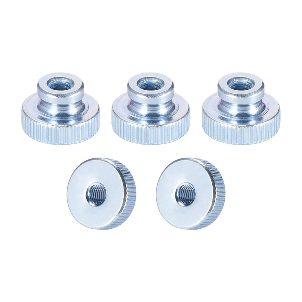 Knurled Thumb Nuts, M6 Round Knobs with , Zinc Plating 5 Pcs Walmart