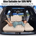 thumbnail image 2 of Inflatable Car Air Mattress for SUV/Truck Back Seat, Thickened Camping Sleeping Pad with Air Pump & 2 Pillows - Travel/Camping Use, 2 of 7