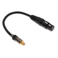 thumbnail image 1 of Cable de audio del metal Cable de Micrófono de Adaptador de Loto De 3,5 Mm A Xlr Spliter Magideal Cable de audio del metal, 1 of 7