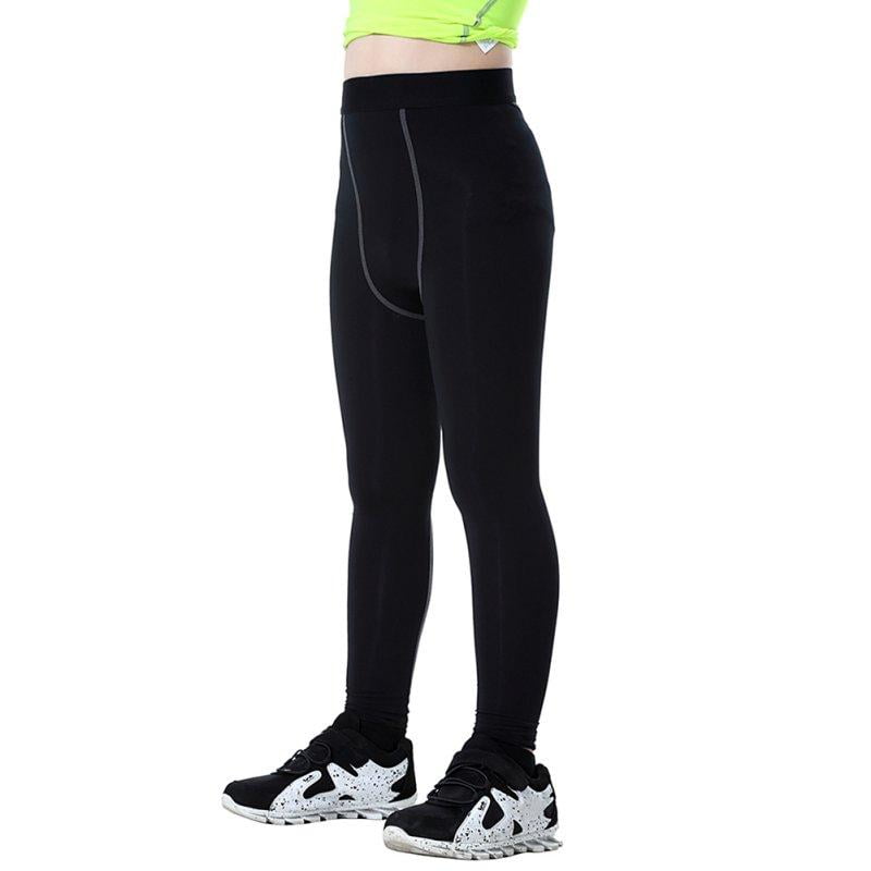 Youth soccer top compression pants