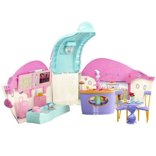 barbie cruise ship playset with 3 dolls and 28 accessories