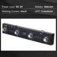 thumbnail image 4 of 2025 M-VAVE Chocolate BT Wireless MIDI Controller Rechargeable 4 Buttons Portable MIDI Foot Controller Pedal APP Control, 4 of 5