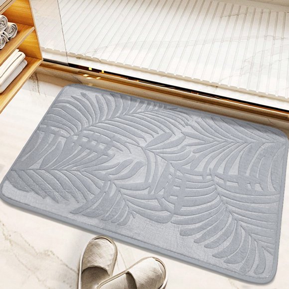 Outdoor Indoor Entrance Doormats,Durable Heavy Duty Welcome Mat,Thick Absorbent Natural Rubber Non Slip Mat