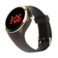 thumbnail image 4 of Montre de Sport, Montre Numérique pour Enfants Portable LED Rouge Réglable Élégante pour Enfants pour Camping en Plein Air Or, 4 of 8