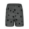 thumbnail image 6 of POROPL Summer Shorts for Women 2025 Elastic Shorts Casual Pocket Stars Print Loose Pants Beach Vacation, 6 of 7