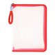 thumbnail image 2 of Bolsa Organizadora de Documentos A4, Bolsa con Cremallera para Guardar Archivos, Organizador de Tareas y Exámenes, para Uso Escolar, Oficina y Hogar, Portafolio Transparente Ignífugo para Una Fácil C, 2 of 3