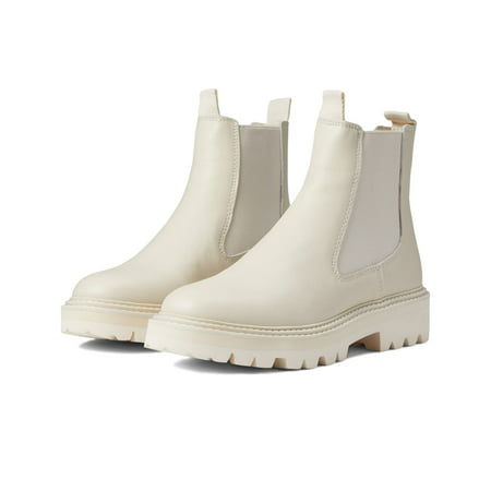 Dolce Vita Women's Moana Rain Boot, Off White Leather H2O, 10 | Walmart ...