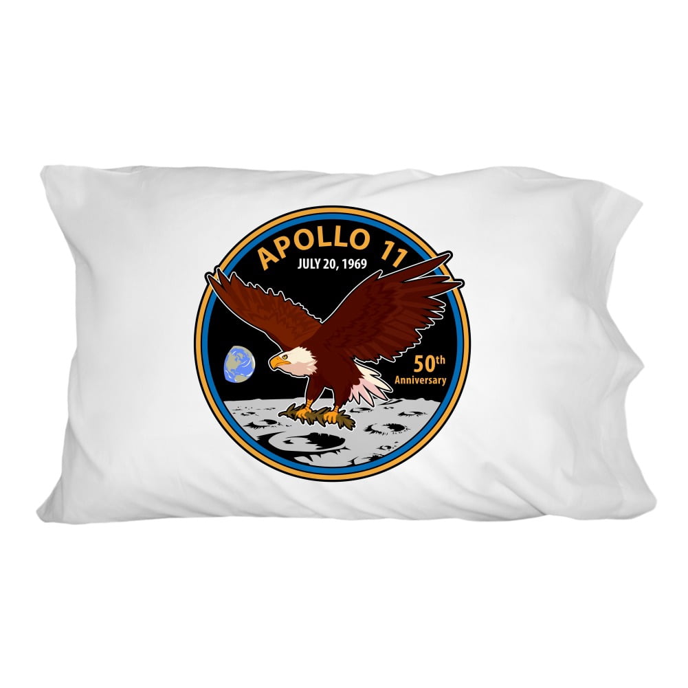 NASA Apollo 11 50th Anniversary Patch with Eagle on The Moon Novelty ...