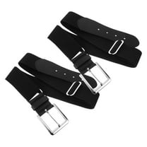 Softballs Belt Women Baseball Adjustable Stretch Fashionable Elastic Sports and Man Men's Fabric Iron 2 Pcs