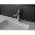 thumbnail image 3 of Delta 573-Lpu-Dst Galeon 1.2 GPM Knurled Knob Single Hole Bathroom Faucet - Black, 3 of 7