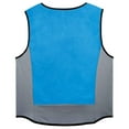 thumbnail image 2 of Chill-Its 6667 Wet Evaporative PVA Cooling Vest with Zipper, PVA, Medium, Blue, 2 of 6