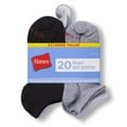 thumbnail image 2 of Hanes Boys Extreme Value 20 Pack No Show Socks, 2 of 5
