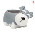 thumbnail image 2 of Dogs Desktop Succulent Plants Flower Pot Home Office Garden Bonsai Planter, 2 of 7