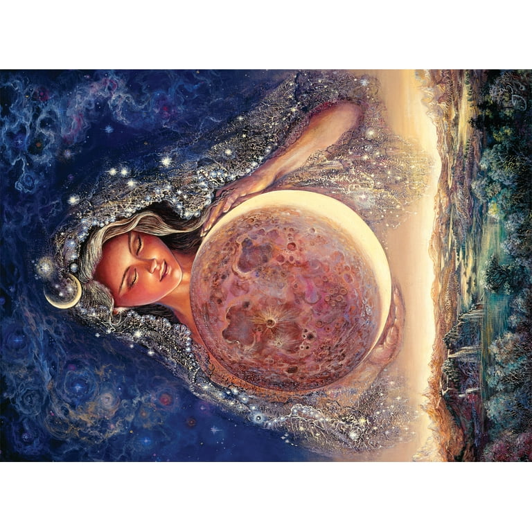 Buffalo Games Josephine Wall Moon Goddess 1000 Piece Jigsaw Puzzle