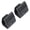 2, variant on ABS Car Hook For Passenger Side Glove Box Easy Mounting Hook Purse Bag