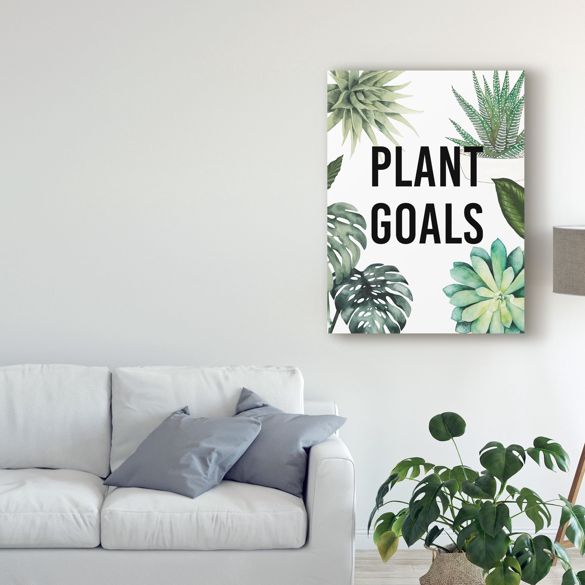 Trademark Fine Art 'Plant Love II' Canvas Art by Studio W