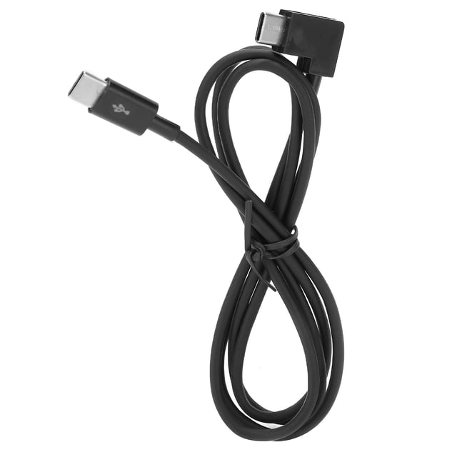 Cable de datos para gafas ligero 1 m 90 grados tipo C a tipo C conector de cable de datos cable adaptador de teléfono móvil y tableta para gafas de vuelo ANGGREK Otros