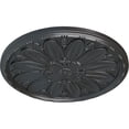 thumbnail image 3 of 29 7/8"OD x 1 3/8"P Fairfax Ceiling Medallion, Hand-Painted Pewter, 3 of 6