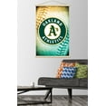 thumbnail image 2 of MLB Oakland Athletics - Logo 14 Wall Poster with Wooden Magnetic Frame, 22.375" x 34", 2 of 5