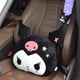 thumbnail image 3 of Sanrio Kuromi My Melody-cojín trasero para asiento de coche, funda para cinturón de seguridad con reposacabezas, cojín de soporte Lumbar, almohada de estilo japonés, 3 of 5