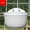 White, variant on Clearance! Haidf Wall Hanging Planters, Half Round Wall Flower Pots with Drainage Meshes and S Hooks, Plastic Wall Hanging Basket for Indoor Outdoor Balcony Garden, Fence Planters, 8.3 Inch, White