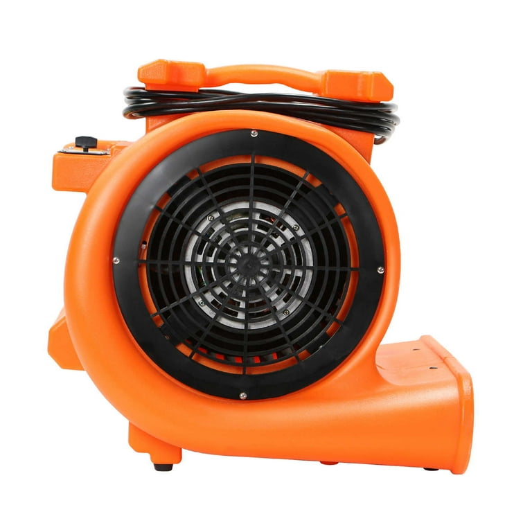 6 Stackable Air Mover Carpet Dryers 3 Speed 1 HP Industrial Floor Fans