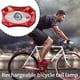 thumbnail image 5 of Greeniant Luz trasera de plástico, iluminación roja, nueva baliza de repuesto, lámpara de advertencia de seguridad, ligereza, bicicleta, Ciclismo, 5 of 6
