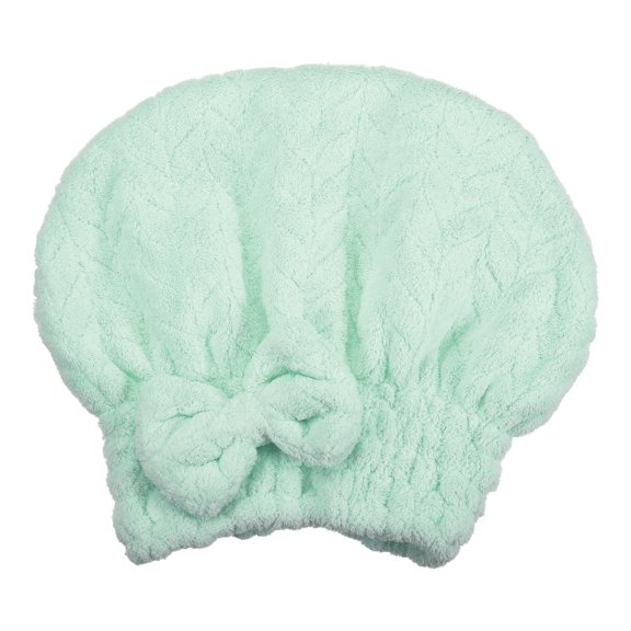 Toalla para secar el cabello Unique Bargains Secado rápido Verde