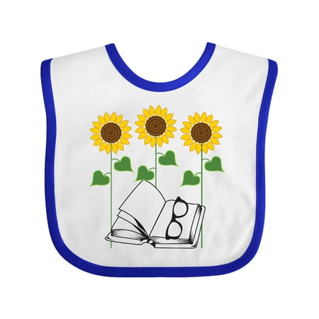 

Inktastic Reading Gift Book Club Gift Baby Girl Bib