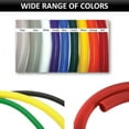 thumbnail image 4 of Kable Kontrol Convoluted Split Wire Loom Tubing - 3/4" Inside Diameter - 100' Length - Red, 4 of 6