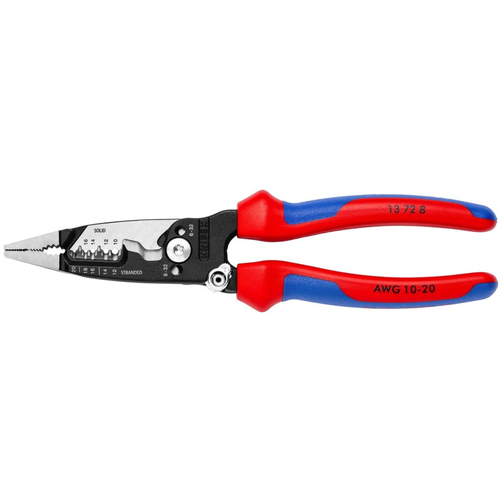 8-Inch Comfort Grip KNIPEX Tools 13 72 8 Forged Wire Stripper 