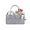 Gray, variant on Parker Baby Co. Felt Diaper Caddy - Regular Nursery Organizer with Removable Dividers - Gray