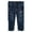 Blue-2524, variant on KIDSCOOL SPACE Baby Little Girls Jeans,Pink Heart Shapped Embroidered Strechy Denim Soft Slim Pants,Blue,12-18 Months