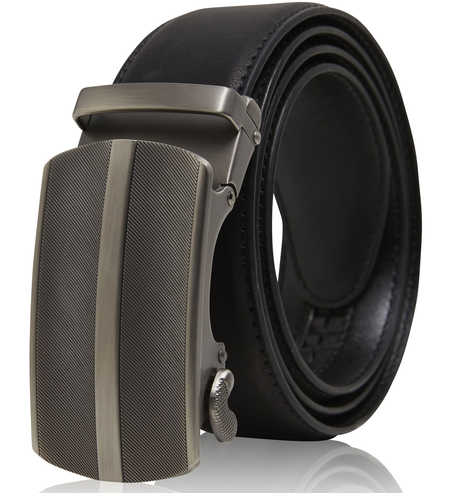 Mens Belt Leather Ratchet Belts For Men Casual & Dress Belt With ...