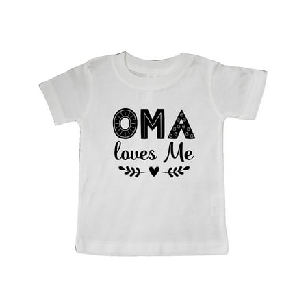 

Inktastic Oma Baby Clothes Gift Baby Girl T-Shirt
