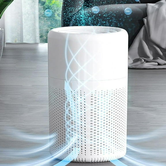 Xinyolin Intelligent Household Air Purifier Efficient Filtration Plug-Play Energy-saving Low Noise Indoor Desktop Smart Auto Mode Purifier