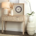 thumbnail image 2 of J&D Designs Juniper 2-drawer Transitional Wood Console Table in Gray Washed, 2 of 5