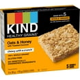 thumbnail image 4 of KIND Healthy Grains Bars, Oats & Honey with Toasted Coconut, 35g, 5 Bars, 4 of 7