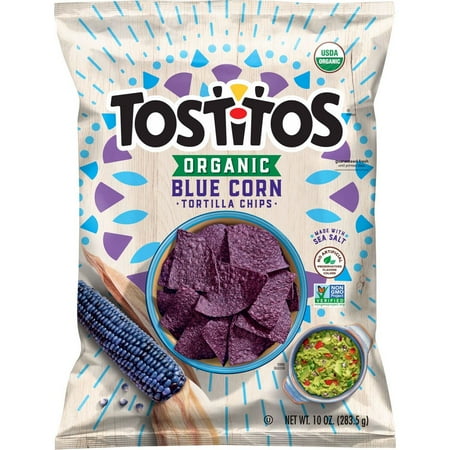 Frito-Lay Tostitos Organic Blue Corn - 10oz