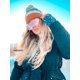 thumbnail image 2 of Gafas de sol clásicas siamesas de una pieza Bonito diseño retro elegante sin montura para mujeres y hombres Ormromra HMJM367-1, 2 of 5