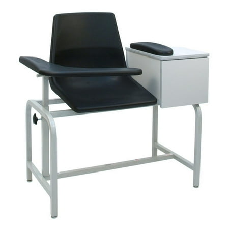Economical Stacking Chairs - Winco Manufacturing Economical Phlebotomy Chair with Storage Drawer