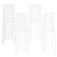 thumbnail image 1 of 4pcs Clarinet Reed Cases Saxophone Reed Box Sax Reed Storage Musical Instrument Accessory, 1 of 8