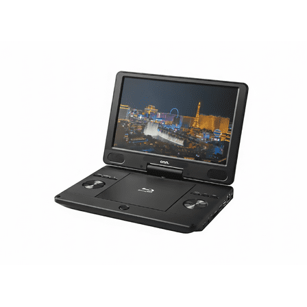 Onn. Portable Blu-Ray Disc/DVD Player with 1080p HD Resolution