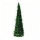 thumbnail image 2 of Adornos navideños, adornos navideños, regalos navideños Árbol de Navidad retráctil Hojas verdes 59 pulgadas Árbol de Navidad plegable de lana Tornillo Adornos de decoración navideña Adornos de plástic, 2 of 6