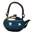 thumbnail image 4 of simhoa Ceramic Teapot Chinese s Ceramic Kettle for Household Kitchen Tea House blue1, 4 of 8
