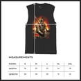 thumbnail image 7 of Apocalypse Reaper Muscle Shirt Fantasy Skeleton Knight with a Sword Medieval Legendary Creature Dragon Wizard Men's, 7 of 7
