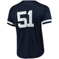 thumbnail image 3 of Men's Mitchell & Ness Bernie Williams Navy New York Yankees Cooperstown Collection Mesh Batting Practice Button-Up, 3 of 3