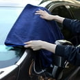 thumbnail image 2 of CarCarez Large Microfiber Water Absorbing Drying Towel, 500 GSM, 25x36 Inch, Blue, 2 of 6